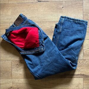 Classic Blue Relaxed Fit Men's Jeans Size 36 X 29 Insulation g100